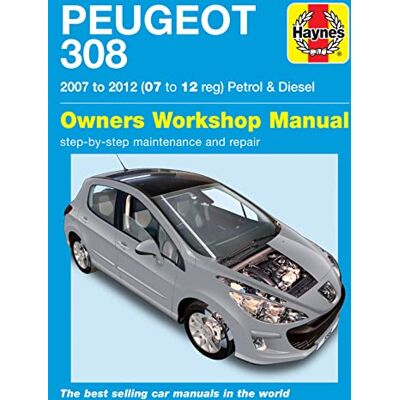 Haynes Peugeot 308 Petrol & Diesel (07 12) - Publicité Haynes Peugeot 308 Petrol & Diesel (07 12) - Publicité