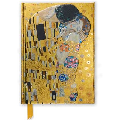 Flame Tree Gift Gustav Klimt: The Kiss Foiled Slimline Journal - Publicité Flame Tree Gift Gustav Klimt: The Kiss Foiled Slimline Journal - Publicité