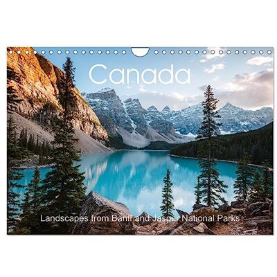 Canada Landscapes from Banff and Jasper National parks (Wall Calendar 2026 DIN A4 landscape), CALVENDO 12 Month Wall Calendar: Wonderful landscapes from the Canadian Rockies - Publicité Canada Landscapes from Banff and Jasper National parks (Wall Calendar 2026 DIN A4 landscape), CALVENDO 12 Month Wall Calendar: Wonderful landscapes from the Canadian Rockies - Publicité