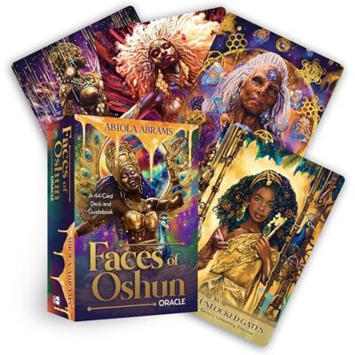 Abrams, Abiola Faces of Oshun Oracle: A 44-card Deck and Guidebook - Publicité Abrams, Abiola Faces of Oshun Oracle: A 44-card Deck and Guidebook - Publicité