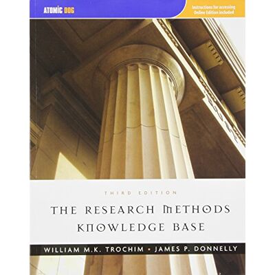 Trochim, William The Research Methods Knowledge Base - Publicité Trochim, William The Research Methods Knowledge Base - Publicité