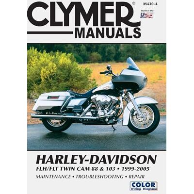 Haynes Harley Davidson Flh/Flt Twin Cam 88 & 103 1999-2005 - Publicité Haynes Harley Davidson Flh/Flt Twin Cam 88 & 103 1999-2005 - Publicité