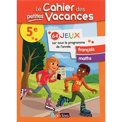Collectif Le cahier des petites vacances 5e- Cahier de vacances - Publicité Collectif Le cahier des petites vacances 5e- Cahier de vacances - Publicité