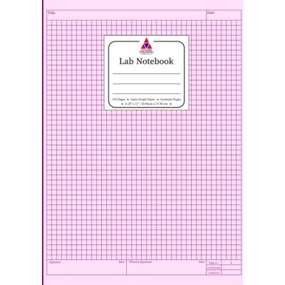 Publishing, Alchemy Lab Notebook: Laboratory Notebook for Scientific Studies. 5mm Grid Graph Paper. Numbered Pages. Contents Pages. 192 pages. 8.25"x11". Pink Hardcover Edition. Publicité Publishing, Alchemy Lab Notebook: Laboratory Notebook for Scientific Studies. 5mm Grid Graph Paper. Numbered Pages. Contents Pages. 192 pages. 8.25"x11". Pink Hardcover Edition. Publicité
