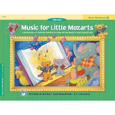 Little Mozarts Workbook 2 --- Piano Various --- Alfred Publishing - Publicité Little Mozarts Workbook 2 --- Piano Various --- Alfred Publishing - Publicité