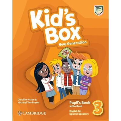 Nixon, Caroline Kid's Box New Generation Level 3 Book + Ebook English for Spanish Speakers - Publicité Nixon, Caroline Kid's Box New Generation Level 3 Book + Ebook English for Spanish Speakers - Publicité