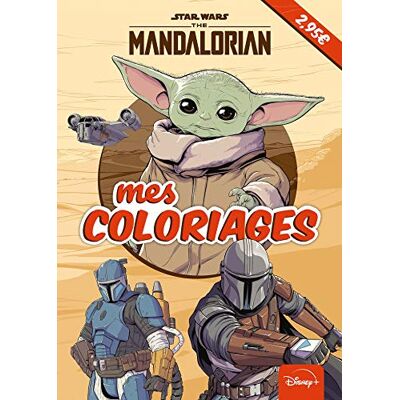 COLLECTIF THE MANDALORIAN Mes Coloriages Star Wars - Publicité COLLECTIF THE MANDALORIAN Mes Coloriages Star Wars - Publicité