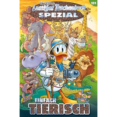 Disney Lustiges Taschenbuch Spezial Band 131: Einfach Tierisch - Publicité Disney Lustiges Taschenbuch Spezial Band 131: Einfach Tierisch - Publicité