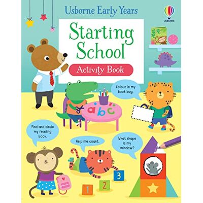 Usborne Starting School Activity Book - Publicité Usborne Starting School Activity Book - Publicité
