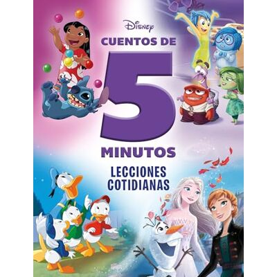 Disney. Cuentos de 5 minutos. Lecciones cotidianas - Publicité Disney. Cuentos de 5 minutos. Lecciones cotidianas - Publicité