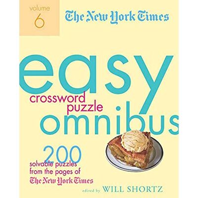 The New York Times Easy Crossword Puzzle Omnibus Volume 6 - Publicité The New York Times Easy Crossword Puzzle Omnibus Volume 6 - Publicité