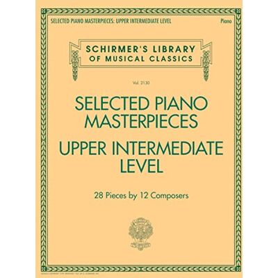 Various Selected Piano Masterpieces Upper Intermediate - Publicité Various Selected Piano Masterpieces Upper Intermediate - Publicité