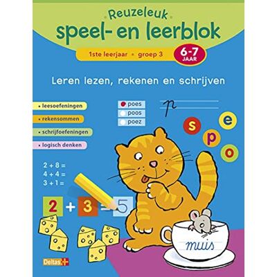 ZNU Reuzeleuk speel- en leerblok Lezen, rekenen en schrijven (6-7 j.) - Publicité ZNU Reuzeleuk speel- en leerblok Lezen, rekenen en schrijven (6-7 j.) - Publicité