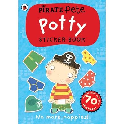 Ladybird Pirate Pete's Potty sticker activity book - Publicité Ladybird Pirate Pete's Potty sticker activity book - Publicité