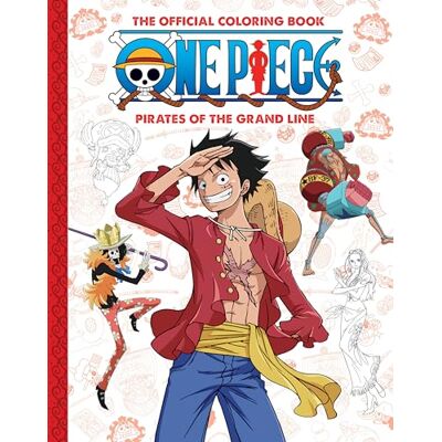 Scholastic One Piece: Official Crew Coloring Collection: Pirates of the Grand Line - Publicité Scholastic One Piece: Official Crew Coloring Collection: Pirates of the Grand Line - Publicité