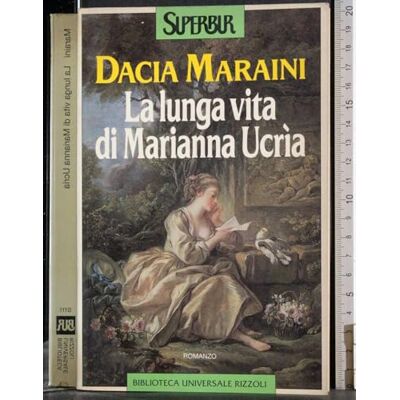 Maraini, Dacia La Lunga Vita Di Marianna Ucria - Publicité Maraini, Dacia La Lunga Vita Di Marianna Ucria - Publicité