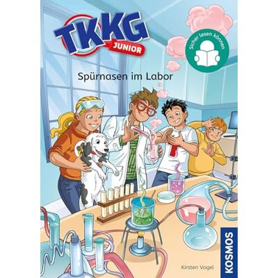 Vogel, Kirsten TKKG Junior, 3, Spürnasen im Labor: Sicher lesen können Kinderbuch ab 7 Jahren spannender Kinderkrimi mit TKKG - Publicité Vogel, Kirsten TKKG Junior, 3, Spürnasen im Labor: Sicher lesen können Kinderbuch ab 7 Jahren spannender Kinderkrimi mit TKKG - Publicité