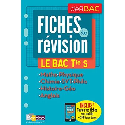 Caveau, Anne-Sophie DéfiBac compilation Fiches de Révision TS - Publicité Caveau, Anne-Sophie DéfiBac compilation Fiches de Révision TS - Publicité