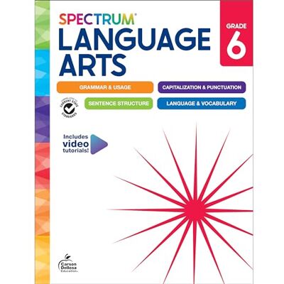 Spectrum Language Arts, Grade 6 - Publicité Spectrum Language Arts, Grade 6 - Publicité