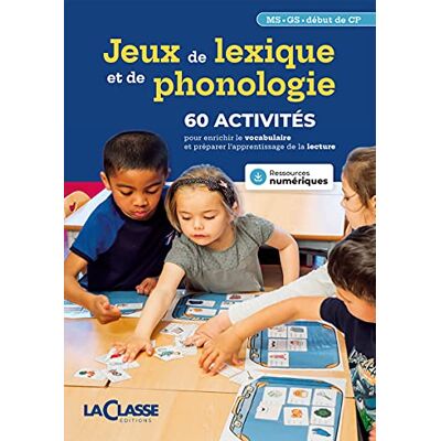 Christine MAGGI-DREIDEMY Jeux de lexique et de phonologie (livre + CDROM + Téléchargement) - Publicité Christine MAGGI-DREIDEMY Jeux de lexique et de phonologie (livre + CDROM + Téléchargement) - Publicité