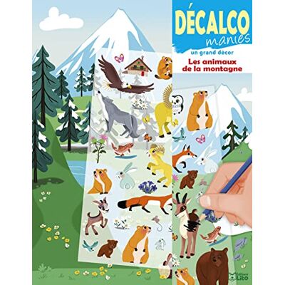 XXX Decalcomanies sur un grand décor Les animaux de la montagne Dès 5 ans - Publicité XXX Decalcomanies sur un grand décor Les animaux de la montagne Dès 5 ans - Publicité