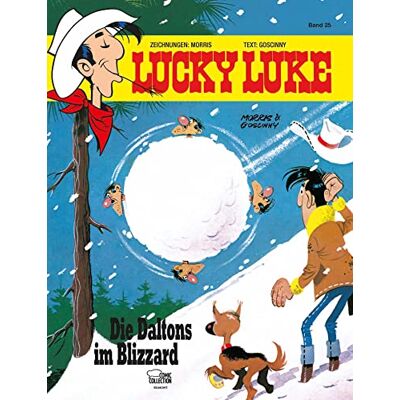 Morris Lucky Luke 25 Die Daltons im Blizzard - Publicité Morris Lucky Luke 25 Die Daltons im Blizzard - Publicité