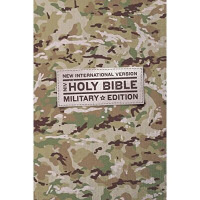 Zondervan NIV, Holy Bible, Military Edition, Compact, Paperback, Military Camo, Comfort Print - Publicité Zondervan NIV, Holy Bible, Military Edition, Compact, Paperback, Military Camo, Comfort Print - Publicité