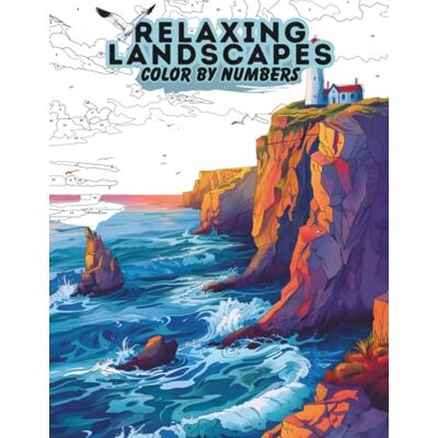 Wonders, Auriel Color by Number for Adults Paint by Number for Adult Landscape: A Coloring Journey Through the World’s Most Breathtaking Landscapes - Publicité Wonders, Auriel Color by Number for Adults Paint by Number for Adult Landscape: A Coloring Journey Through the World’s Most Breathtaking Landscapes - Publicité