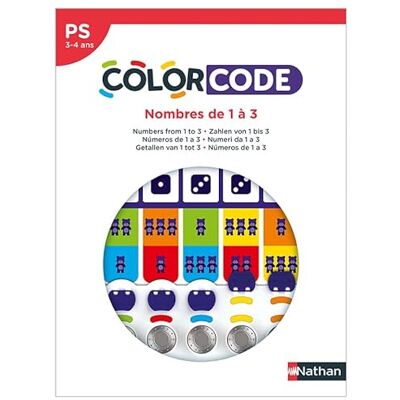 Nathan COLORCODE Nombres de 1 à 3 - Publicité Nathan COLORCODE Nombres de 1 à 3 - Publicité