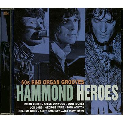 Various Hammond Heroes 60s R&B Organ Grooves (CD) - Publicité Various Hammond Heroes 60s R&B Organ Grooves (CD) - Publicité