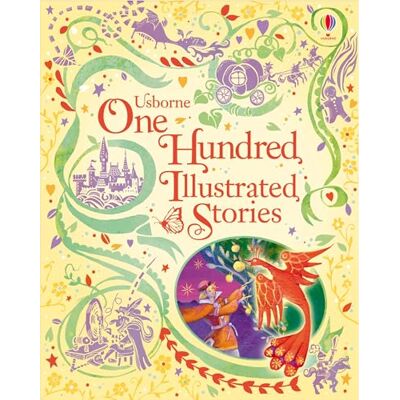 Usborne One Hundred Illustrated Stories - Publicité Usborne One Hundred Illustrated Stories - Publicité