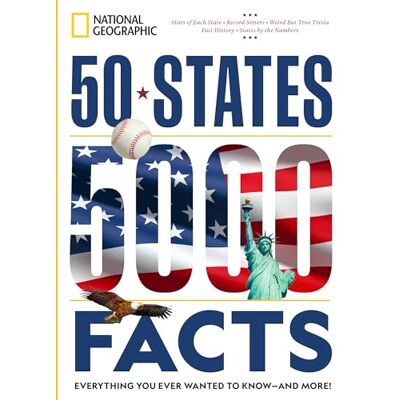 National Geographic 50 States, 5,000 Facts: Everything You Ever Wanted to Know and More! - Publicité National Geographic 50 States, 5,000 Facts: Everything You Ever Wanted to Know and More! - Publicité