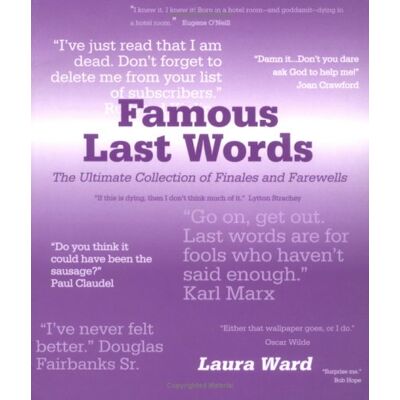FAMOUS LAST WORDS - Publicité FAMOUS LAST WORDS - Publicité