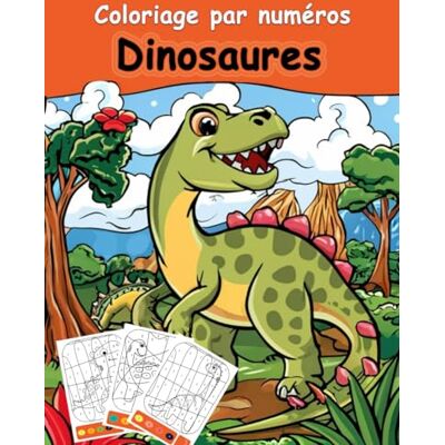 DAVID Coloriage Par Numéros Dinosaures: Éveillez la curiosité de votre enfant avec ce livre de coloriage unique ! Apprenez les chiffres en vous amusant avec ... Idéal pour les enfants de 4 à 8 ans. Publicité DAVID Coloriage Par Numéros Dinosaures: Éveillez la curiosité de votre enfant avec ce livre de coloriage unique ! Apprenez les chiffres en vous amusant avec ... Idéal pour les enfants de 4 à 8 ans. Publicité
