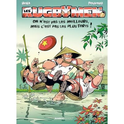 Les Rugbymen tome 24: On n'est pas les meilleurs, mais c'est pas les plus forts ! - Publicité Les Rugbymen tome 24: On n'est pas les meilleurs, mais c'est pas les plus forts ! - Publicité