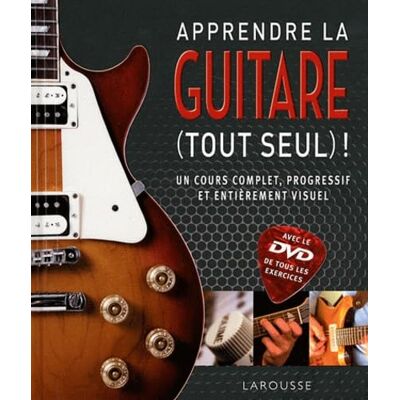 Larousse Apprendre la guitare (tout seul) ! - Publicité Larousse Apprendre la guitare (tout seul) ! - Publicité