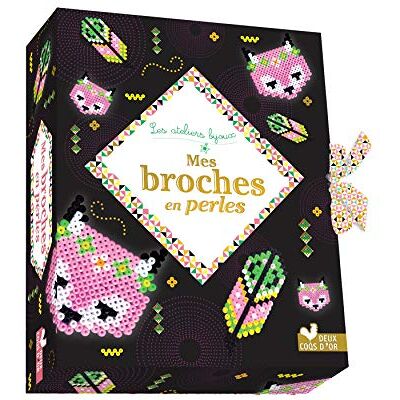 Colomina, Maevi Mes broches en perles mini coffret avec accessoires - Publicité Colomina, Maevi Mes broches en perles mini coffret avec accessoires - Publicité