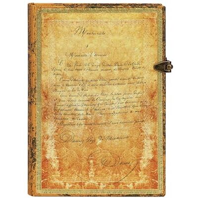 Paperblanks Carnet rigide 150ème Anniversaire de la Mort de Dumas Midi Non ligné 240p. Publicité Paperblanks Carnet rigide 150ème Anniversaire de la Mort de Dumas Midi Non ligné 240p. Publicité