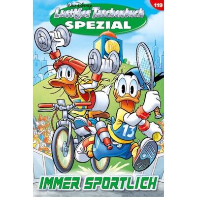 Disney Lustiges Taschenbuch Spezial Band 119: Immer sportlich - Publicité Disney Lustiges Taschenbuch Spezial Band 119: Immer sportlich - Publicité