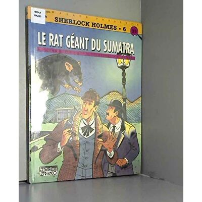 Disano Sherlock Holmes Tome 6 : Le Rat Geant - Publicité Disano Sherlock Holmes Tome 6 : Le Rat Geant - Publicité