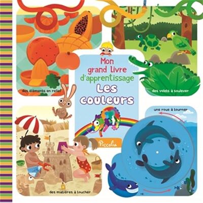Collectif Les couleurs: Mon grand livre d'apprentissage - Publicité Collectif Les couleurs: Mon grand livre d'apprentissage - Publicité