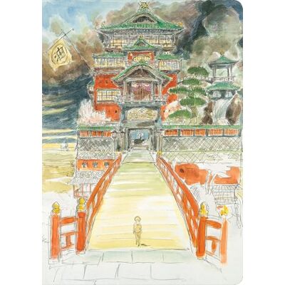 Studio Ghibli Spirited Away Journal: The Bathhouse - Publicité Studio Ghibli Spirited Away Journal: The Bathhouse - Publicité