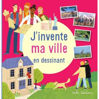 Robert, Colas J'invente ma ville en dessinant - Publicité Robert, Colas J'invente ma ville en dessinant - Publicité