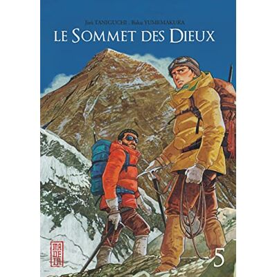 Jirô Taniguchi Le Sommet des Dieux Tome 5 - Publicité Jirô Taniguchi Le Sommet des Dieux Tome 5 - Publicité