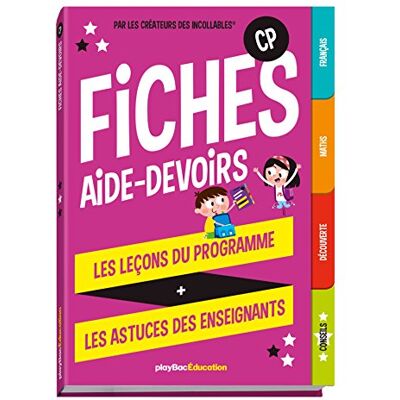 Play Bac Mes fiches aide-devoirs CP - Publicité Play Bac Mes fiches aide-devoirs CP - Publicité