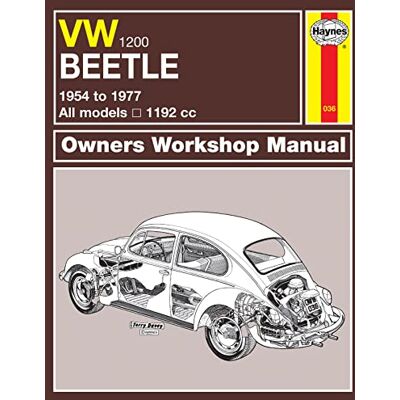 Haynes Publishing VW Beetle 1200 (54 77) Haynes Repair Manual - Publicité Haynes Publishing VW Beetle 1200 (54 77) Haynes Repair Manual - Publicité