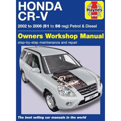 Haynes Honda CR-V Petrol & Diesel (02 06) Repair Manual - Publicité Haynes Honda CR-V Petrol & Diesel (02 06) Repair Manual - Publicité