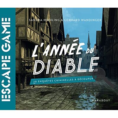 Collectif Livre Escape Game L'année du diable - Publicité Collectif Livre Escape Game L'année du diable - Publicité