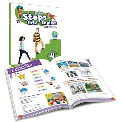 Macmillan Steps into English Level 4 Activity Book Pack - Publicité Macmillan Steps into English Level 4 Activity Book Pack - Publicité