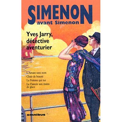 Simenon, Georges Yves Jarry Détective aventurier - Publicité Simenon, Georges Yves Jarry Détective aventurier - Publicité